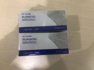 Medical product photo: Ethicon Surgicel